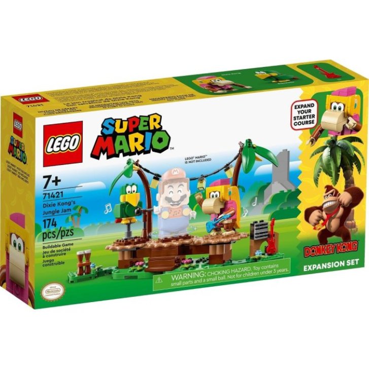 71421 Lego Super Mario – Dixie Kong a koncert v džungli – rozšiřující set
