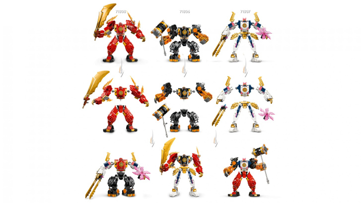 71808 Lego Ninjago – Kaiův živelný ohnivý robot
