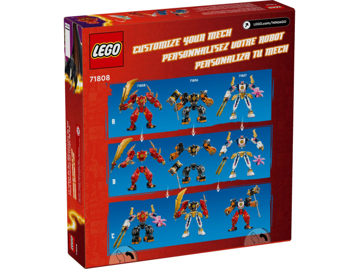 71808 Lego Ninjago – Kaiův živelný ohnivý robot