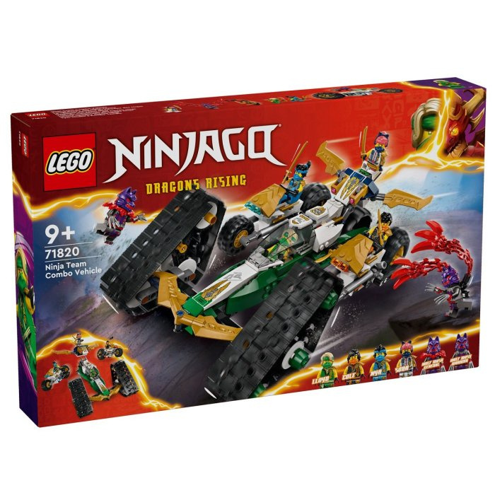 71820 Lego Ninjago – Tým nindžů a kombo vozidlo
