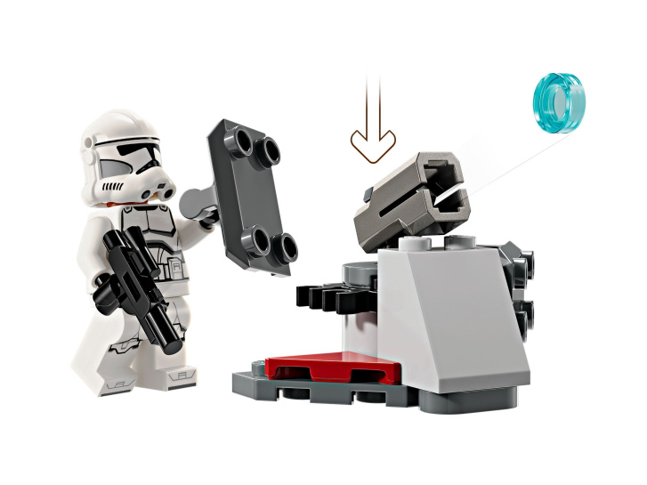 75372 Lego Star Wars – Bojový balíček Klonového vojáka a Bojového droida