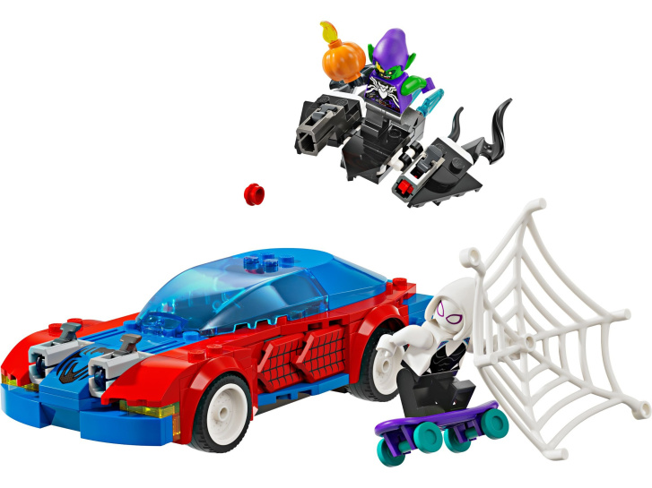 76279 Lego Marvel – Spider-Manovo závodní auto a Venomův Zelený goblin