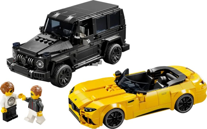 76924 Lego Speed Champions – Mercedes - Amg G 63 a Mercedes - AMG SL 63