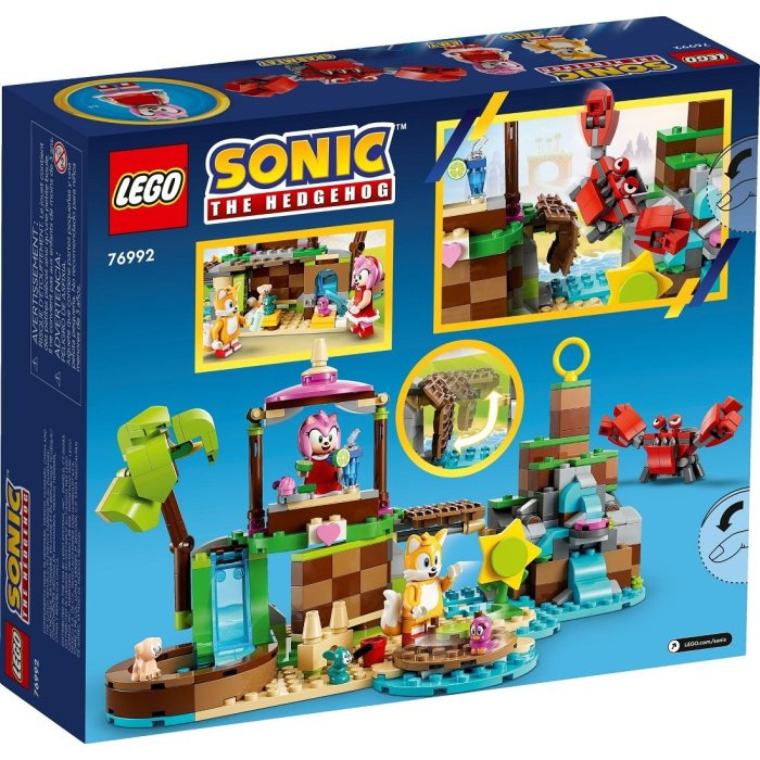 76992 Lego Sonic The Hedgehog – Amyin ostrov na záchranu zvířat