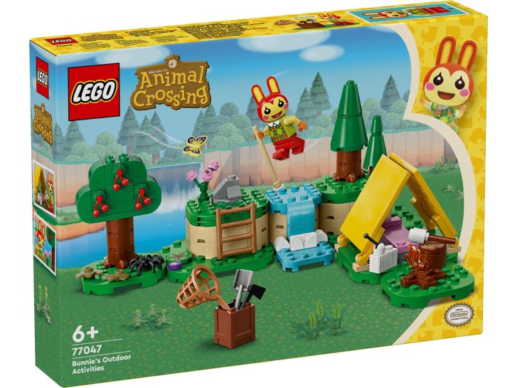 77047 Lego Animal Crossing – Bunnie a aktivity v přírodě