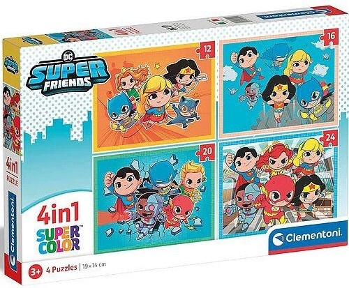 Puzzle 4v1 – DC Super Friends