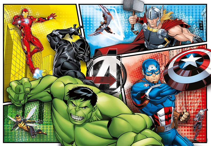 Puzzle 104 SuperColor - Avengers