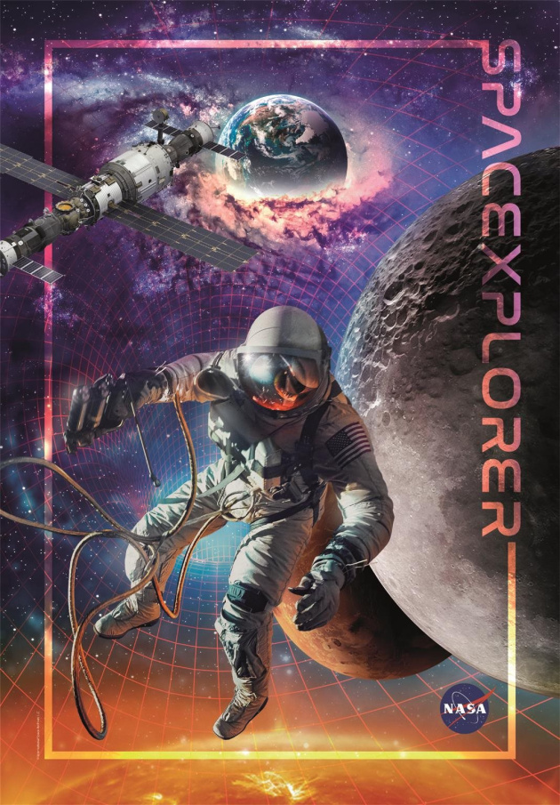 Puzzle 1000 – Vesmírný průzkumník