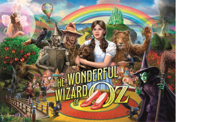 Puzzle 1000 – Čaroděj ze země OZ