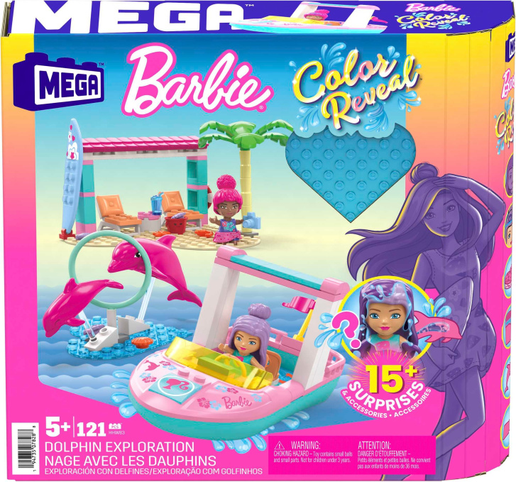 Barbie - Stavebnice Color Reveal