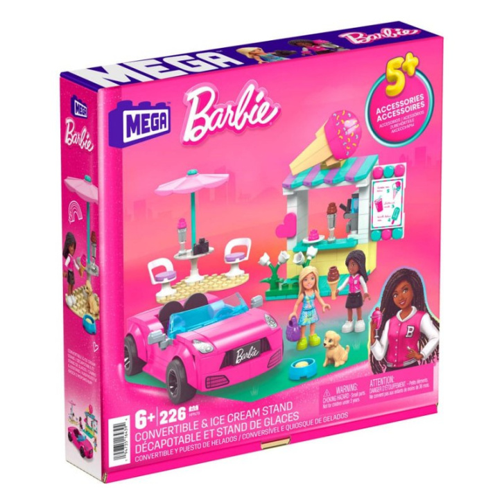 Barbie – Stavebnice Zmrzlinový stánek