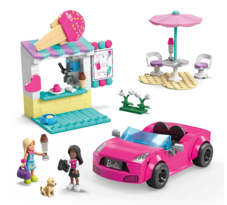 Barbie – Stavebnice Zmrzlinový stánek