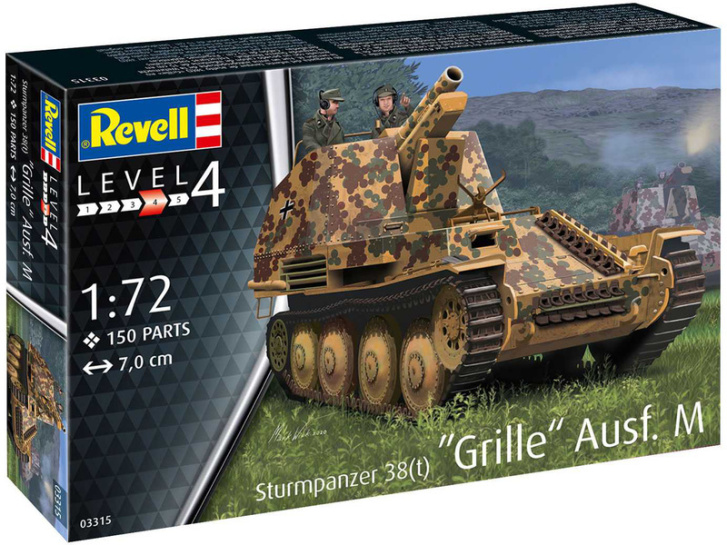 Revell - Tank Sturmpanzer 38(t) Grille Ausf. M