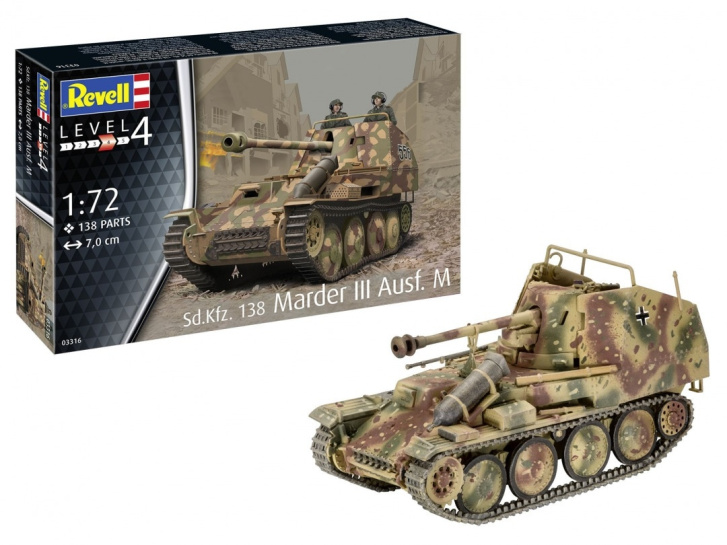 Revell - Tank Sd. Kfz. 138 Marder III Ausf. M
