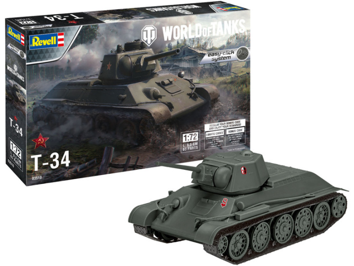 Revell - World of Tanks T-34