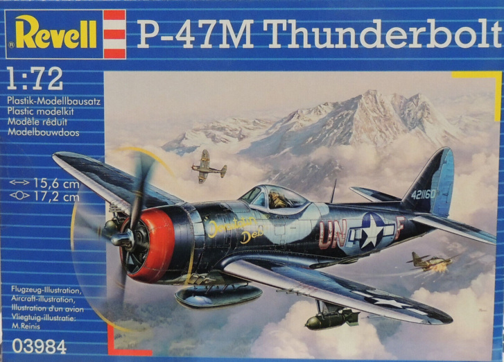 Revell - Letadlo P-47M Thunderbolt