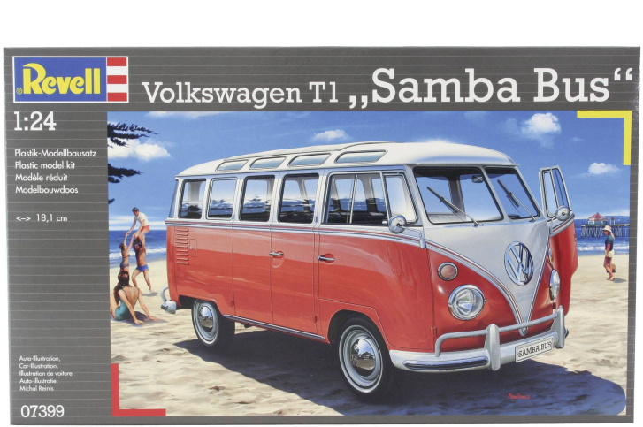 Revell - Volskwagen T1 Samba Bus
