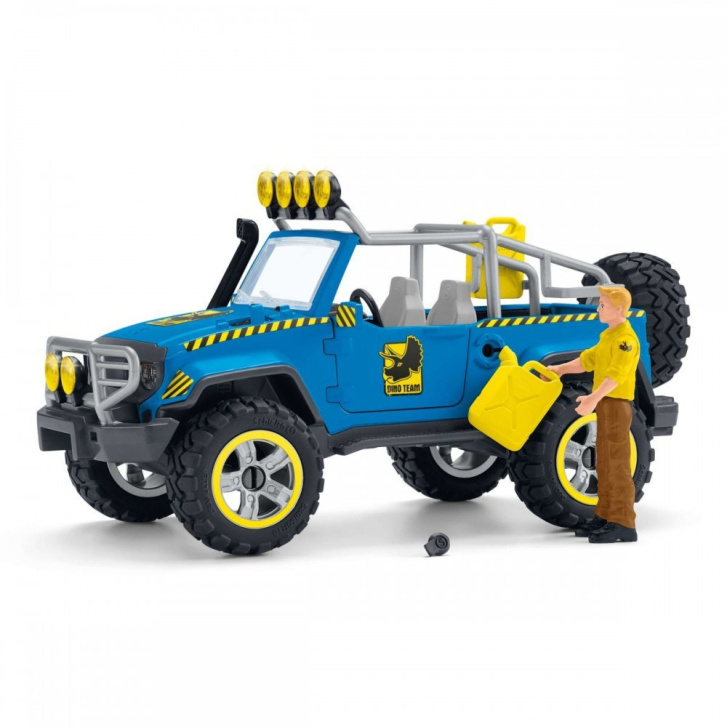 Schleich Dinosaurs – Terénní auto s výběhem pro dinosaura 41464