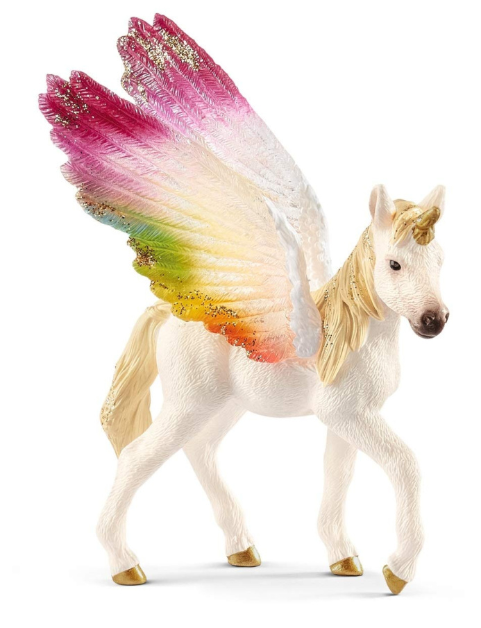 Schleich Bayala - Duhový jednorožec okřídlené hříbě