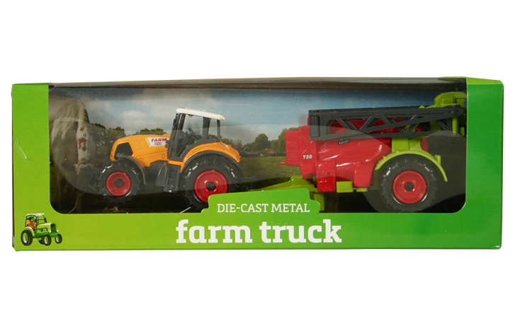 Traktor s přívěsem