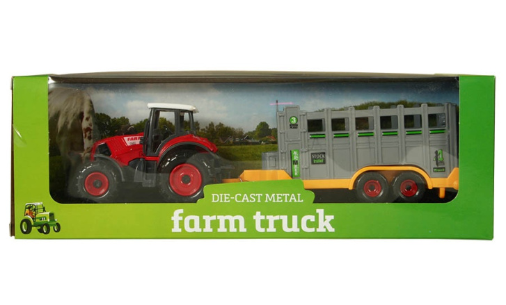 Traktor s přívěsem