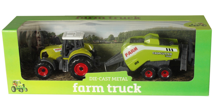 Traktor s přívěsem