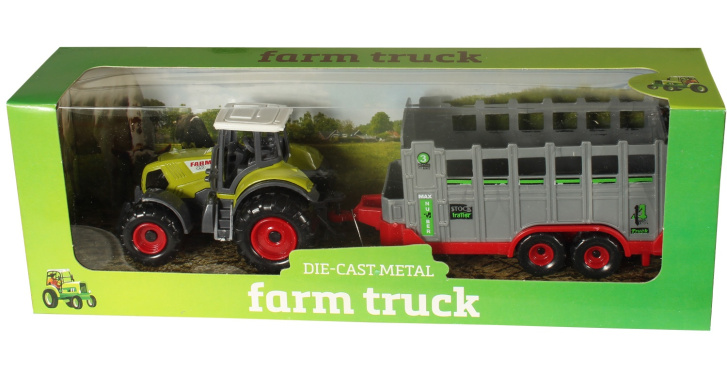 Traktor s přívěsem