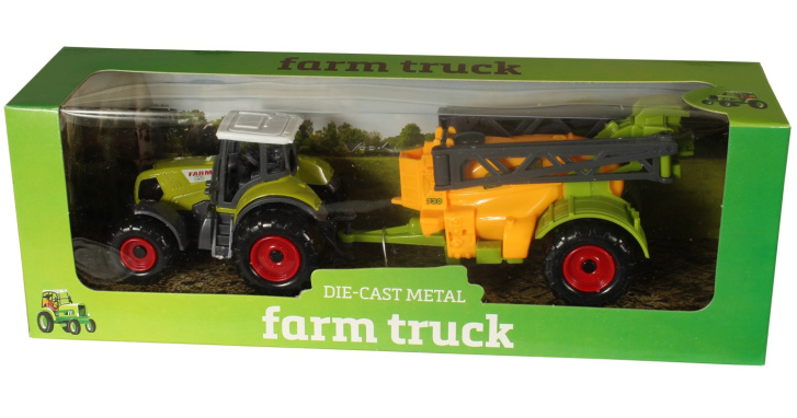 Traktor s přívěsem
