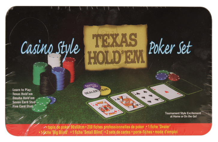 Poker Texas souprava