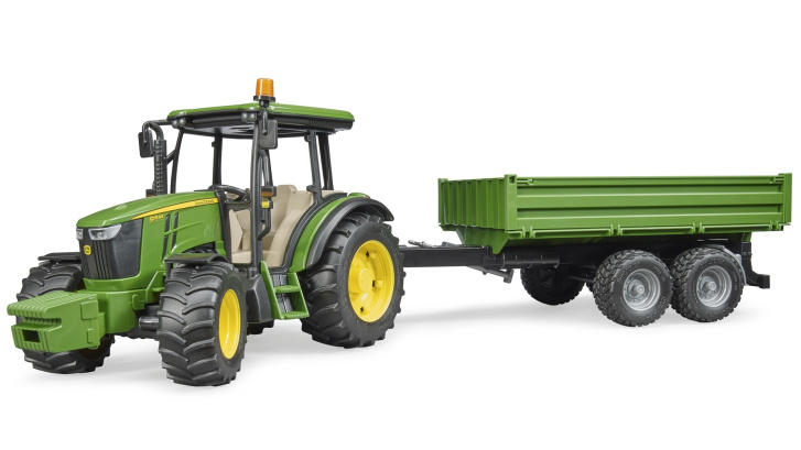 Bruder - Traktor John Deere s vlečkou