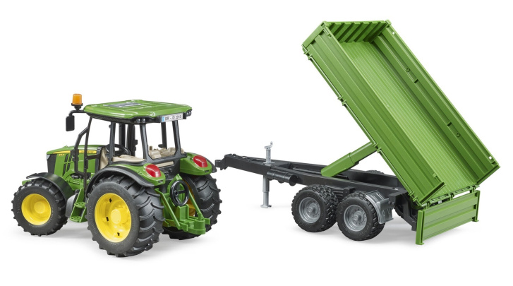 Bruder - Traktor John Deere s vlečkou