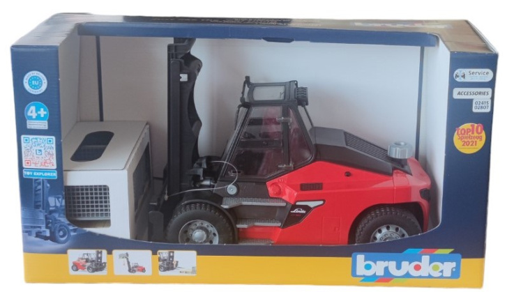 Bruder – Vysokozdvižný vozík s klecí Linde HT160D