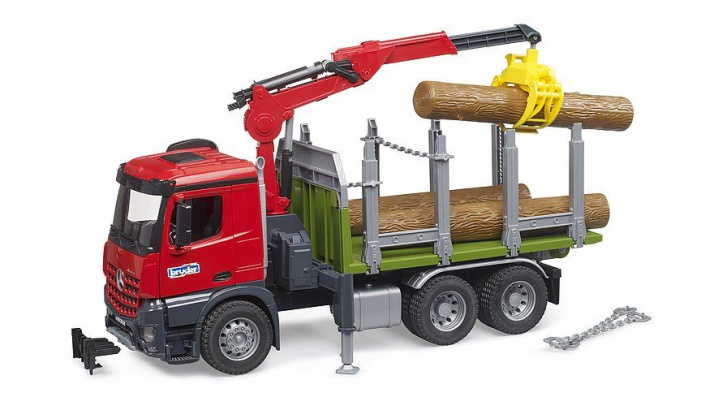 Bruder – Tahač Mercedes-Benz Arocs na přepravu dřeva