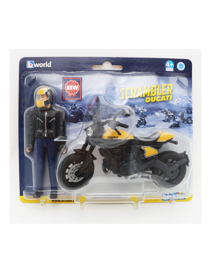 Bruder – Ducati motorka s figurkou