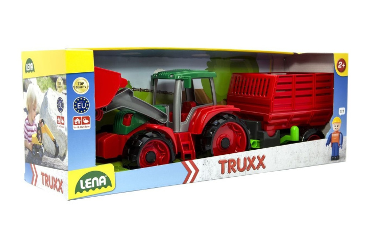 Traktor s přívěsem
