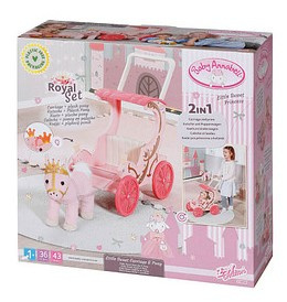 Baby Annabell - Kočárek s poníkem 2v1