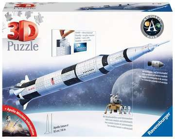 3D Puzzle – Apollo Saturn V