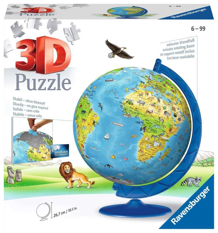3D Puzzle - Zeměkoule