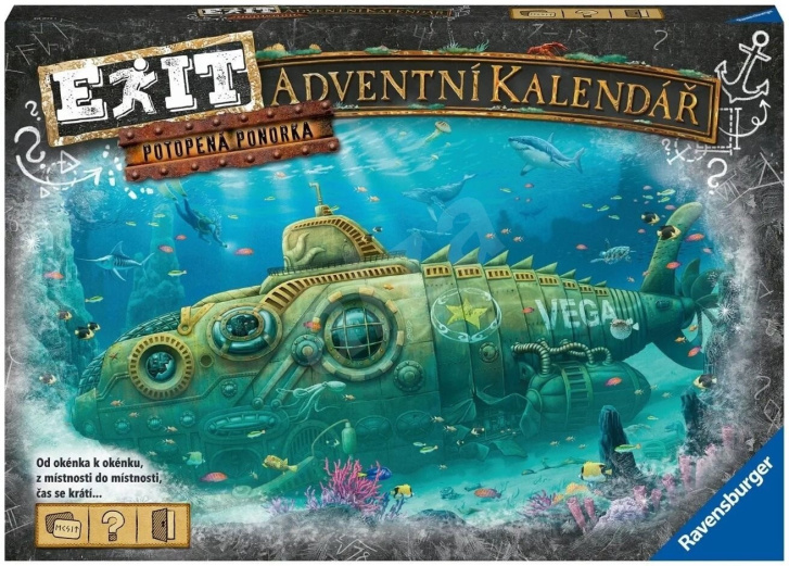 Adventní kalendář Exit – Potopená ponorka