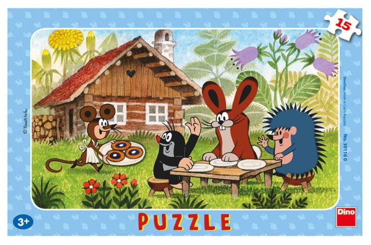 Puzzle 15 – Krtek na návštěvě