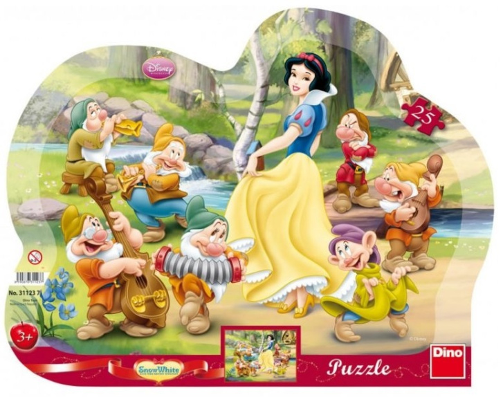 Puzzle 25 – Sněhurka a 7 trpaslíků