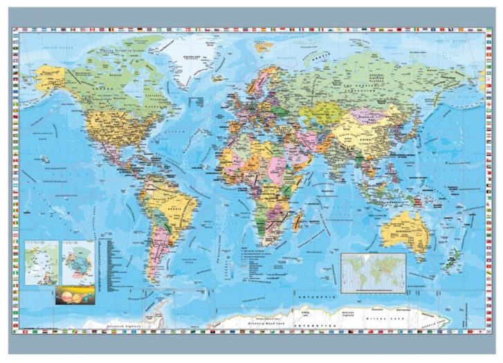 Puzzle 1000 - Mapa světa