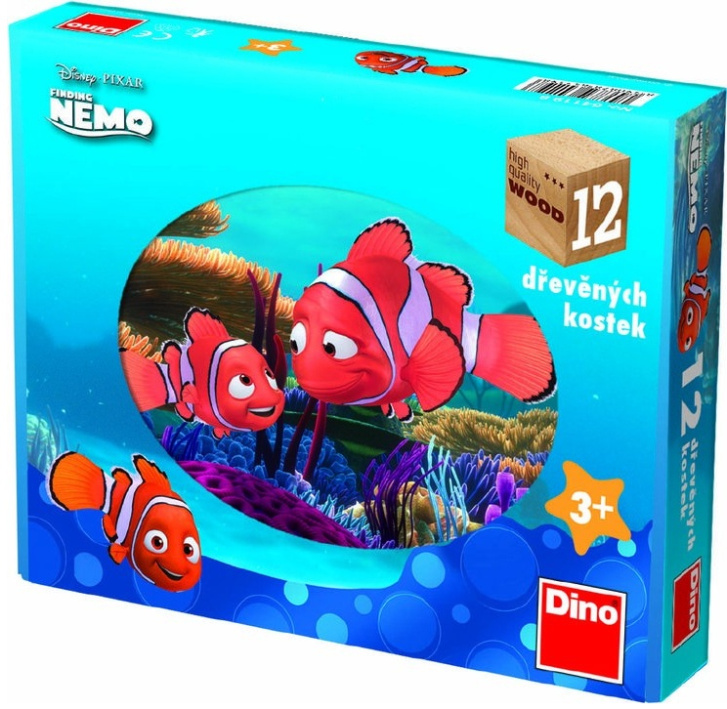 Nemo - Dřevěné kostky