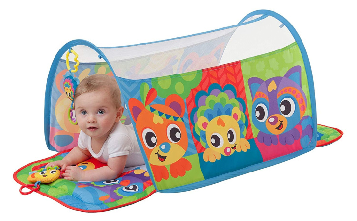 Playgro - Hrací podložka s tunelem