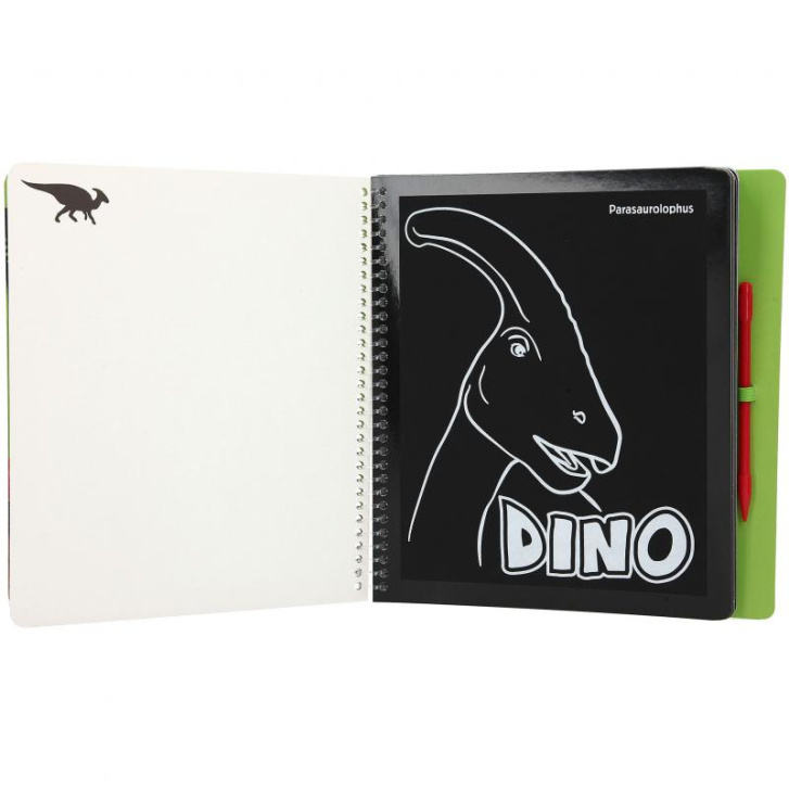 Dino World - Vyškrabávací obrázky