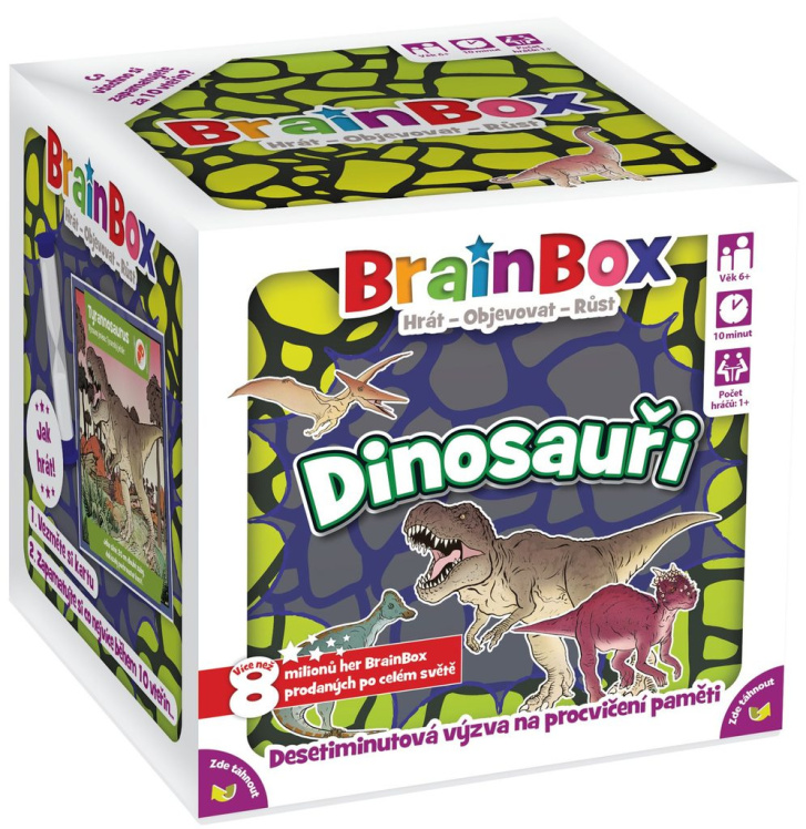 Hra Brainbox – Dinosauři