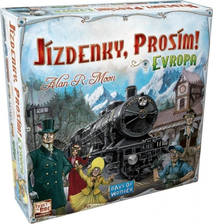 Hra – Jízdenky, prosím! Európa