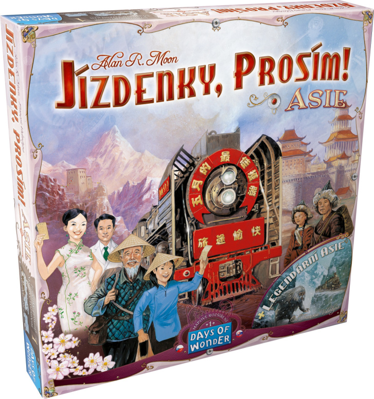 Hra - Jízdenky, Prosím! Asie