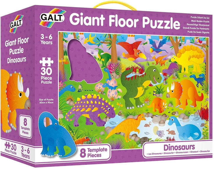 Velké podlahové puzzle – Dinosauři