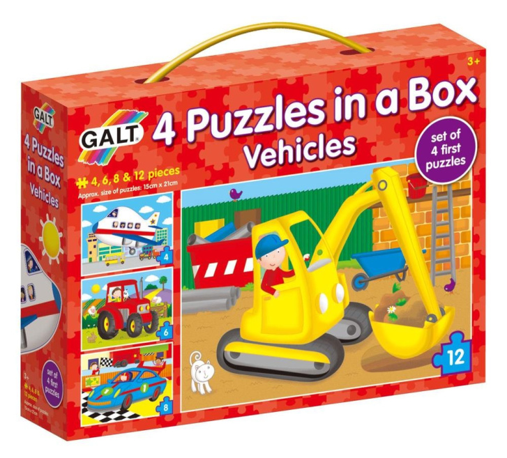 Puzzle 4v1 - Dopravní prostředky